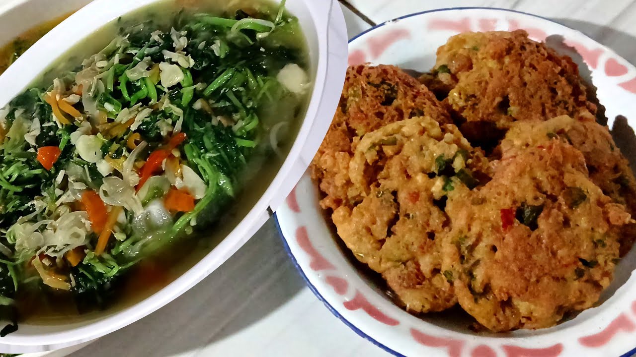 Masak hari ini TELUR DADAR KELAPA dan TUMIS  ARNONG atau SELADA AIR♥️