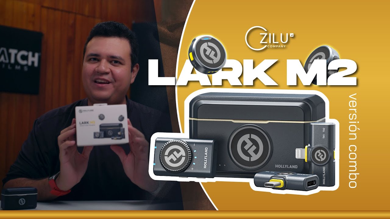 Review en español de los micrófonos Hollyland Lark M2 Duo Combo - Jerry Abatte