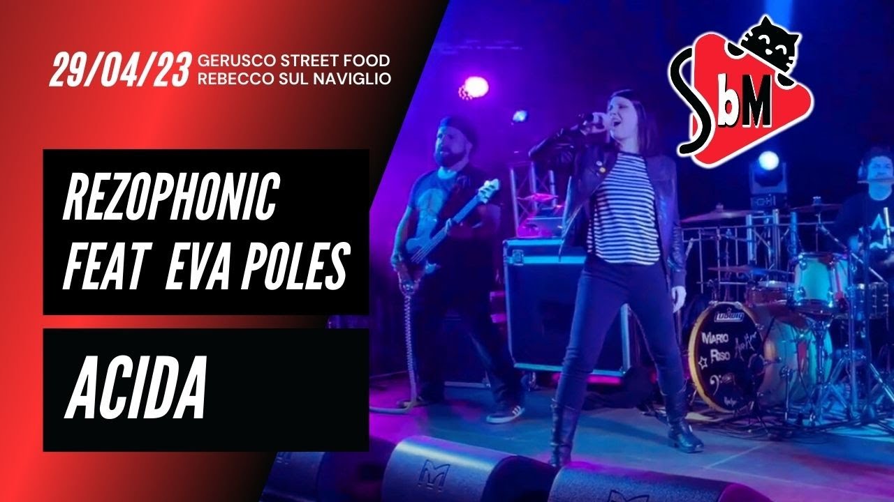 Rezophonic feat  Eva Poles “Acida” live Gerusco Street Food Festival 2023 @RezophonicOfficial