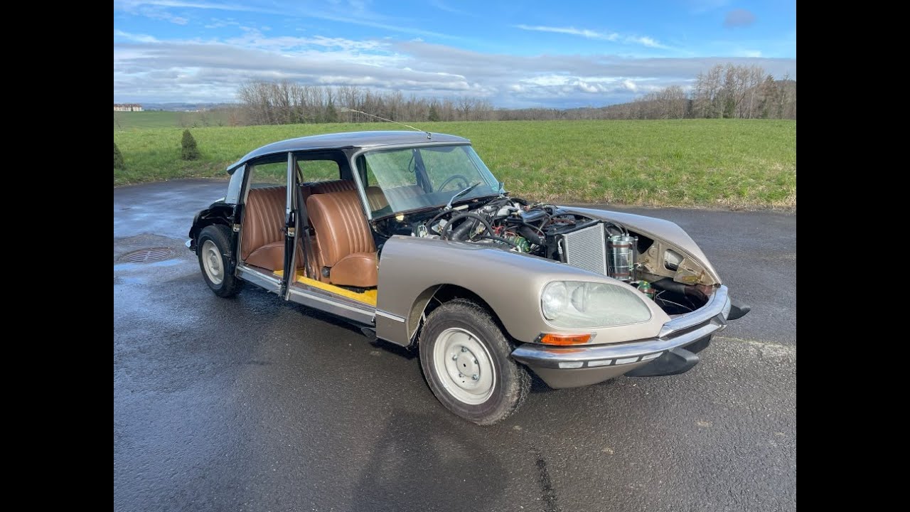CITROEN DS 23 IE PALLAS 1973 DE MICHEL RESTAURATION 23 #citroen #carscollection #vintagecars