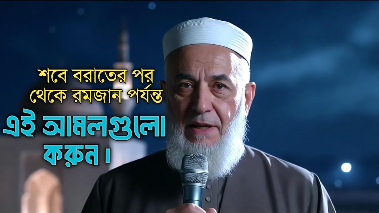 শবে বরাতের কান্না কি কাজে আসবে |রমজানের আগে এই কাজগুলো না করলে ক্ষতি |রমজানের বরকত পেতে এগুলো জরুরী।