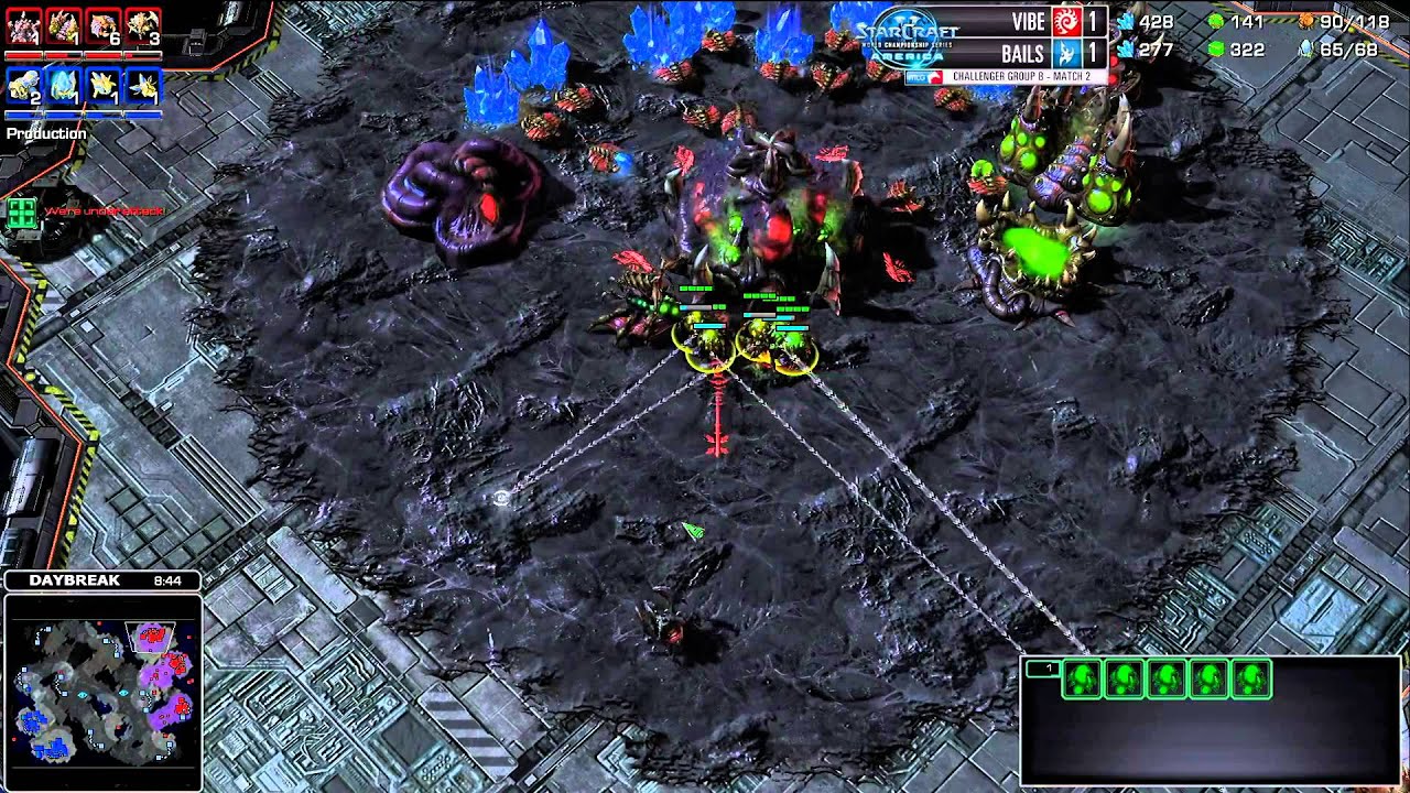 Bails vs Vibe - Game 3 - WCS America Challenger League Group B