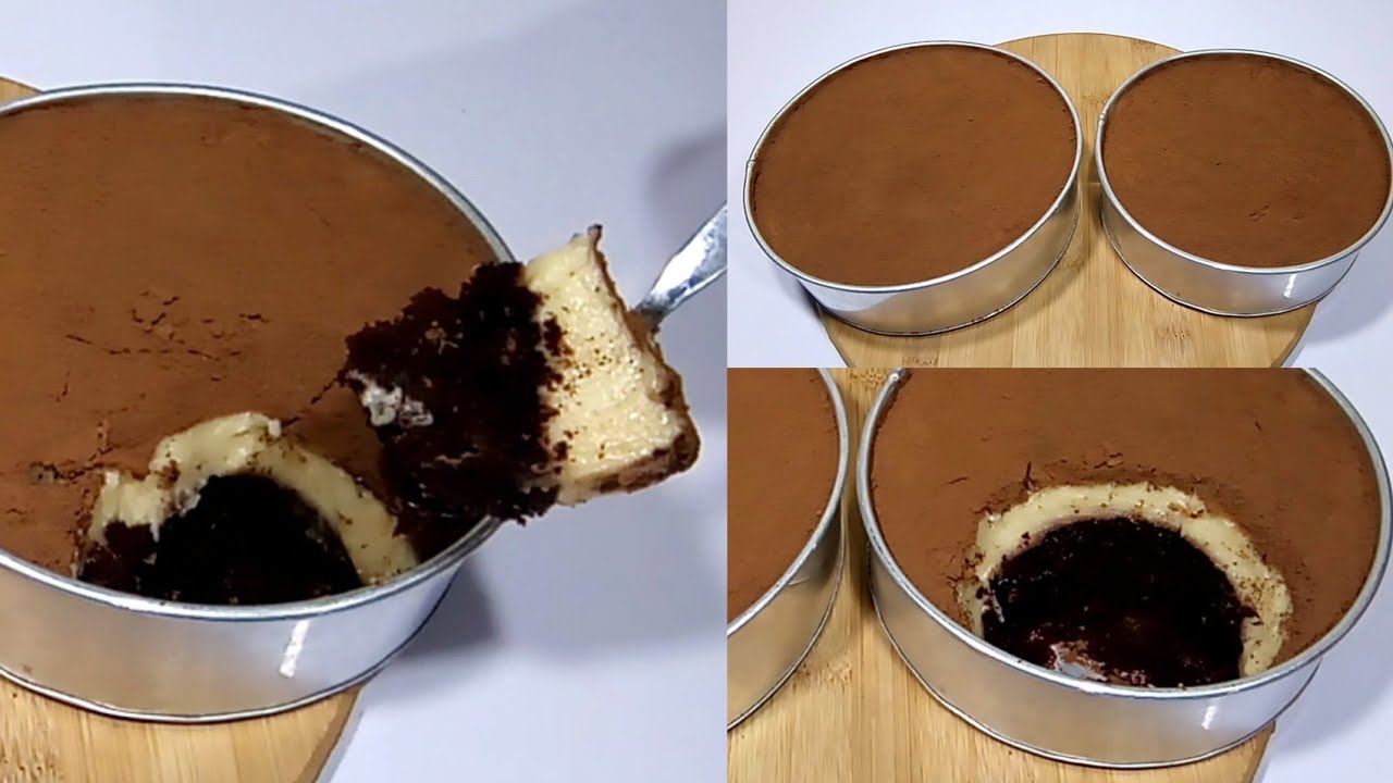 Chocolate moist cake With Custard Cream