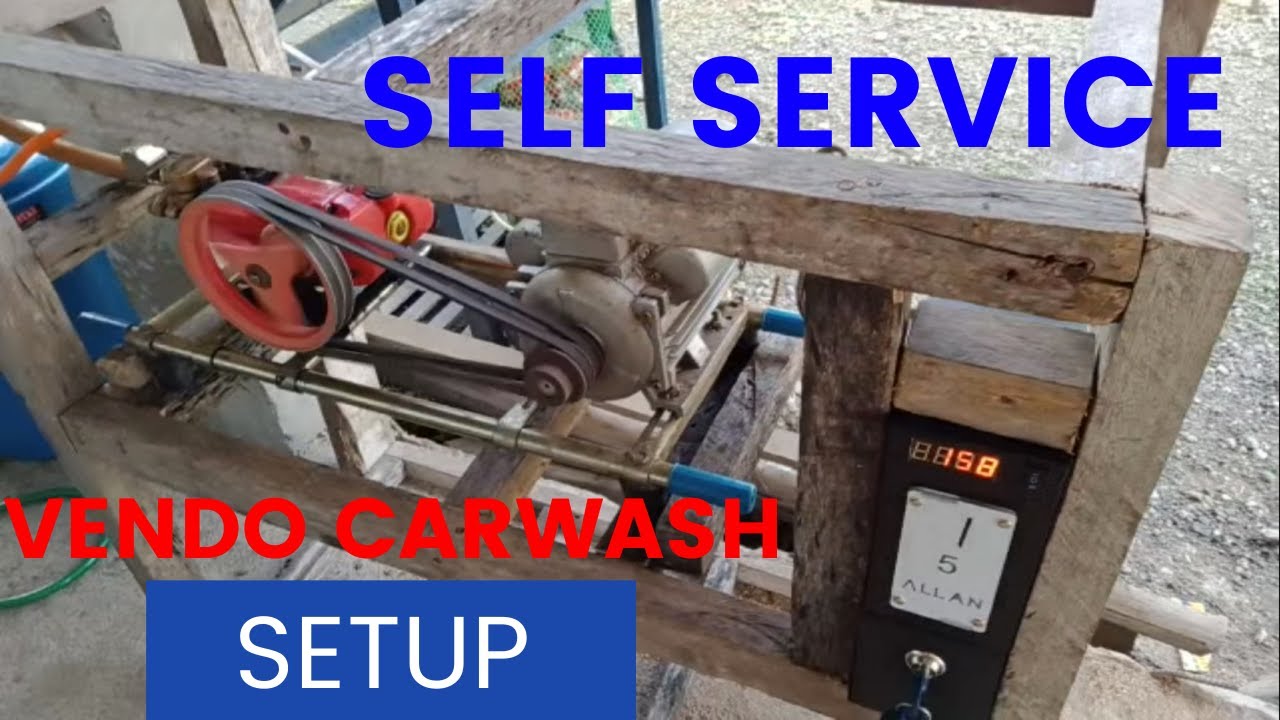 VENDO CARWASH SELF SERVICE SETUP