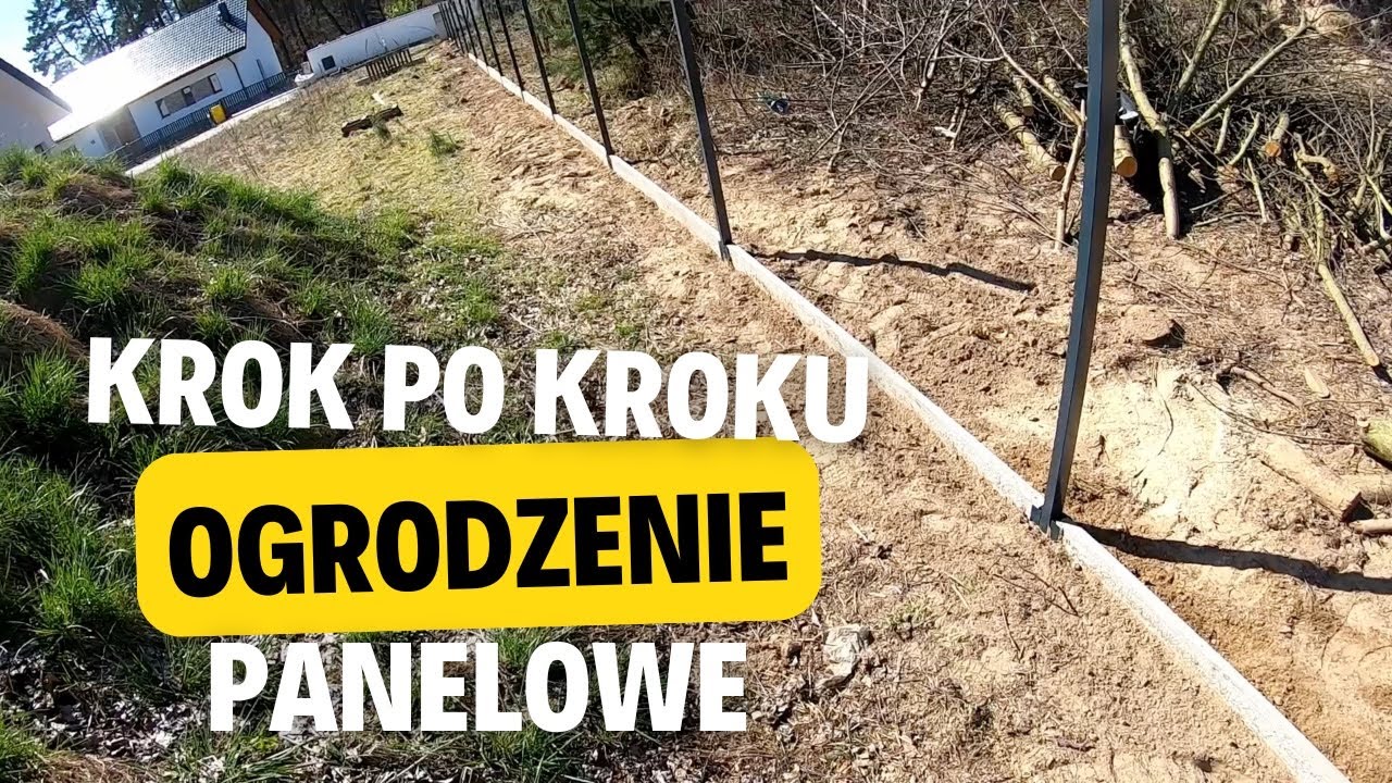 240. Montuję ogrodzenie panelowe samemu, krok po kroku, jak zamontować ogrodzenie panelowe?