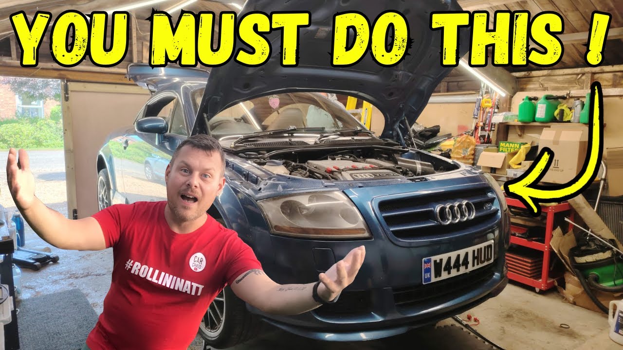 AUDI TT QUATTRO DIFFERENTIALS OIL CHANGE