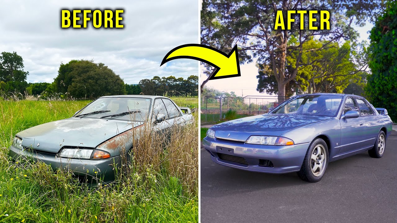 FULL BUILD - R32 SKYLINE BARN FIND RESTORATION