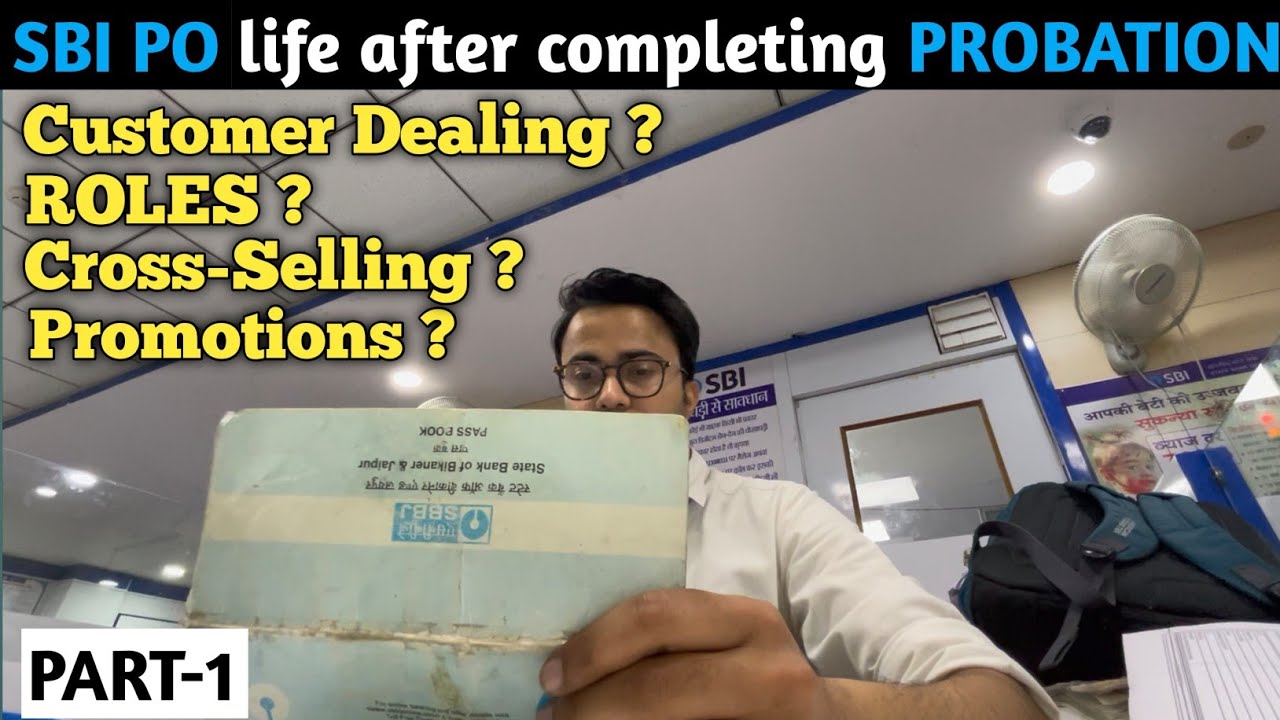 WORK PROFILE Of SBI PO After Completing Probation Period !! Roles | Promotions