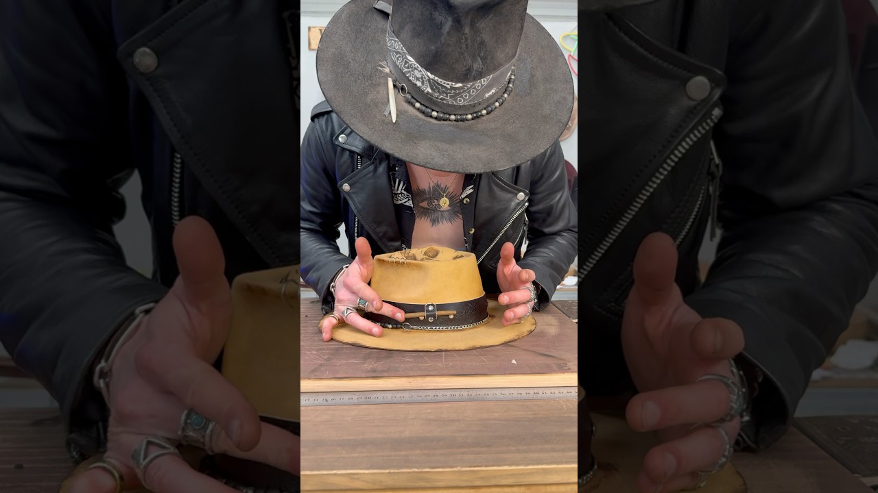 &ldquo;CIGAR CRANE&rdquo; Custom hat, design and creation process.