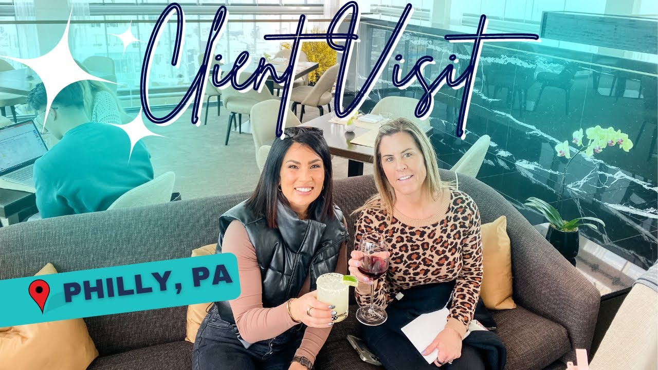 Travel Vlog | Client Visit in Philly