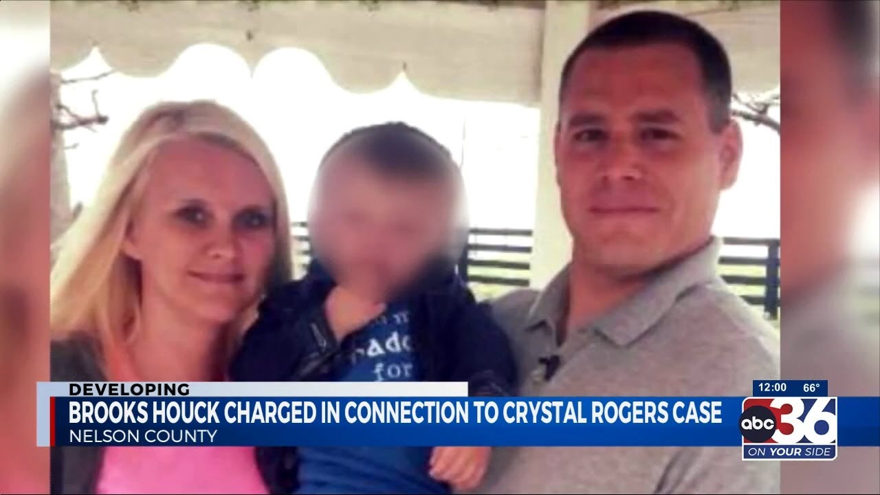 Brooks Houck arrested, charged in connection to Crystal Rogers case