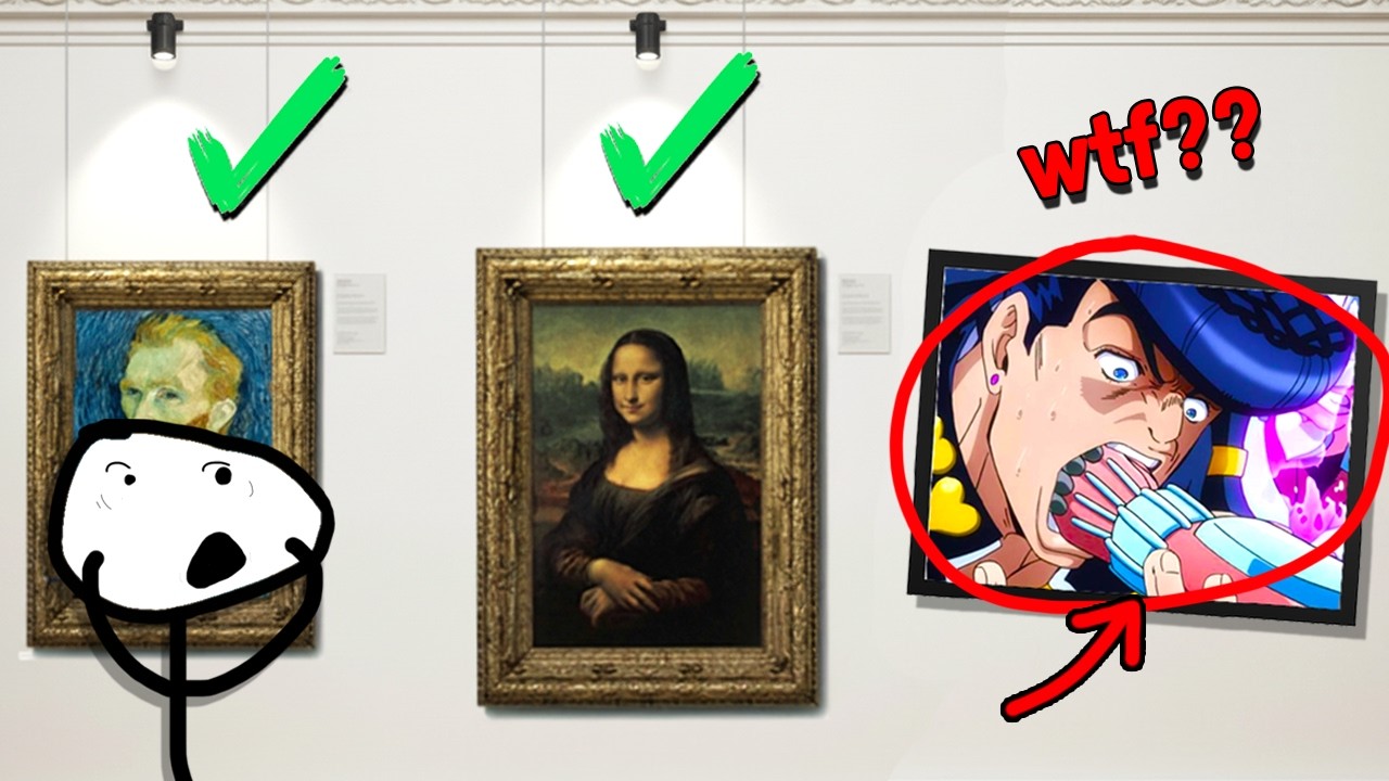 Why is Anime in World's Fanciest Art Museum?