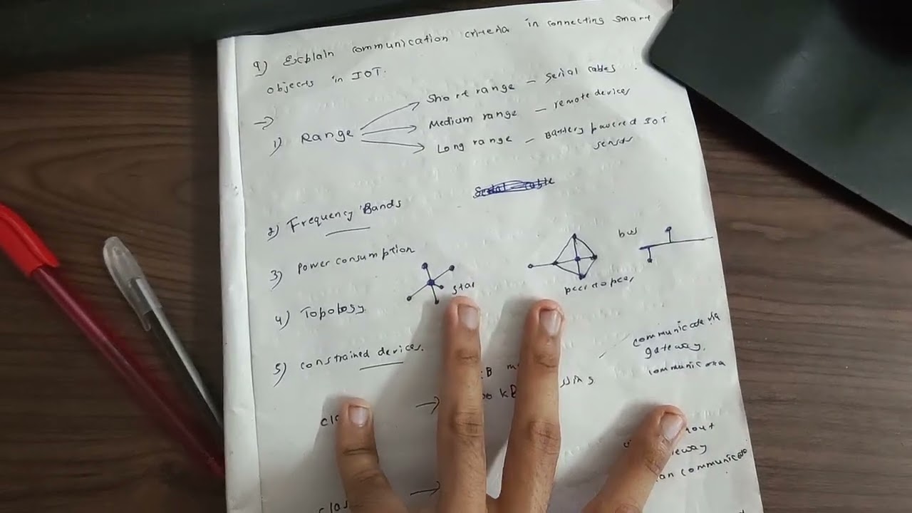 EXPLAIN COMMUNICATION CRITERIA IN CONNECTING SMART OBJECTS IN IOT ( 18CS81 VTU SHIVA )