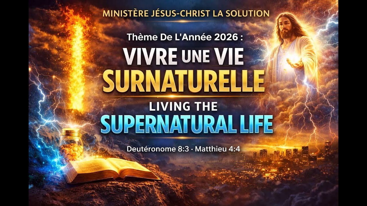 VIVRE UNE VIE SURNATURELLE - LA PUISSANCE DE LA PAROLE ENVOYÉE (Épisode 2)
