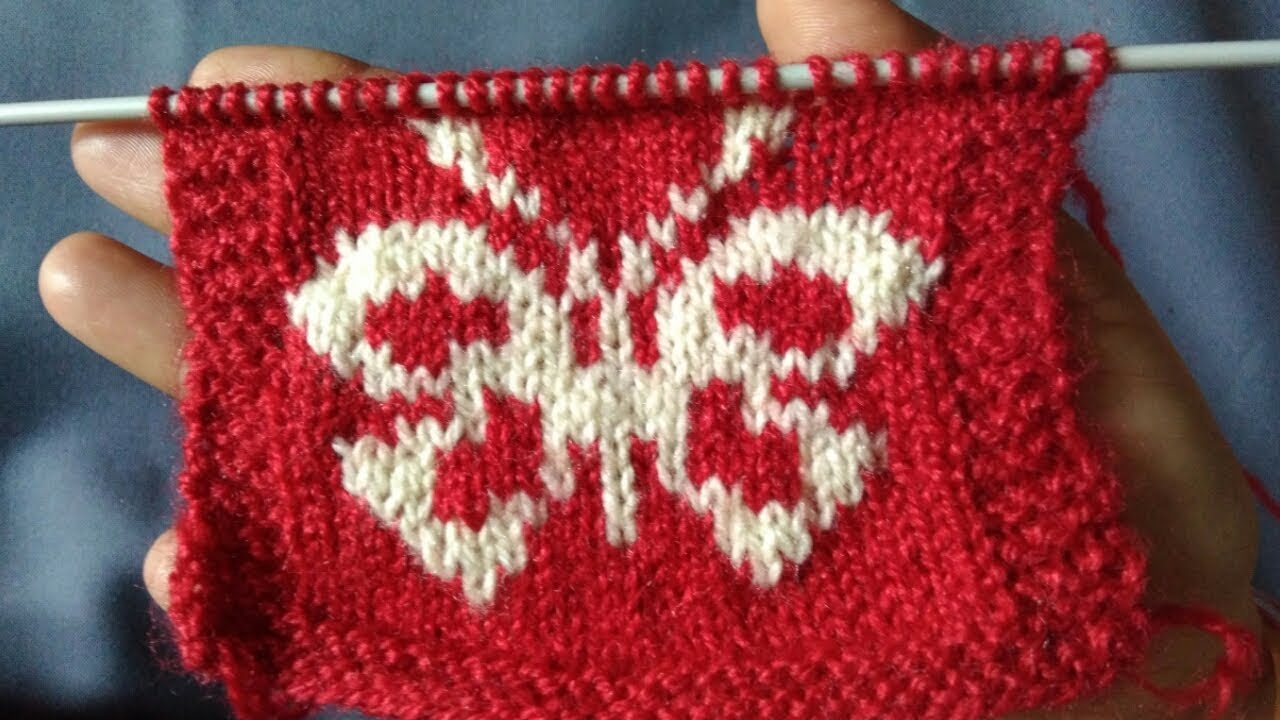 Butterfly knitting pattern [EASY]
