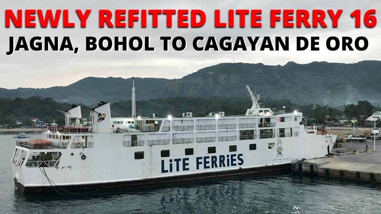 Jagna, Bohol to Cagayan de Oro via Lite Ferry 16 of Lite Shipping Corporation | Philippines Travel