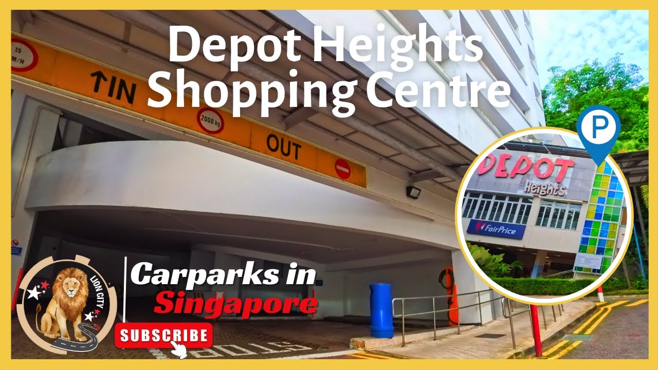 Depot Heights Shopping Centre Car Park | 108 Depot Road | Driving Directions | Bukit Merah [8K]