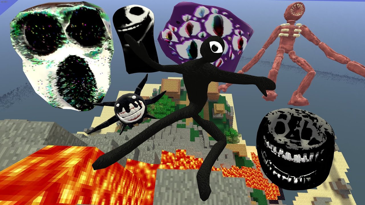 ROBLOX DOORS RAGDOLLS FALLS & JUMPS in Garry's Mod!