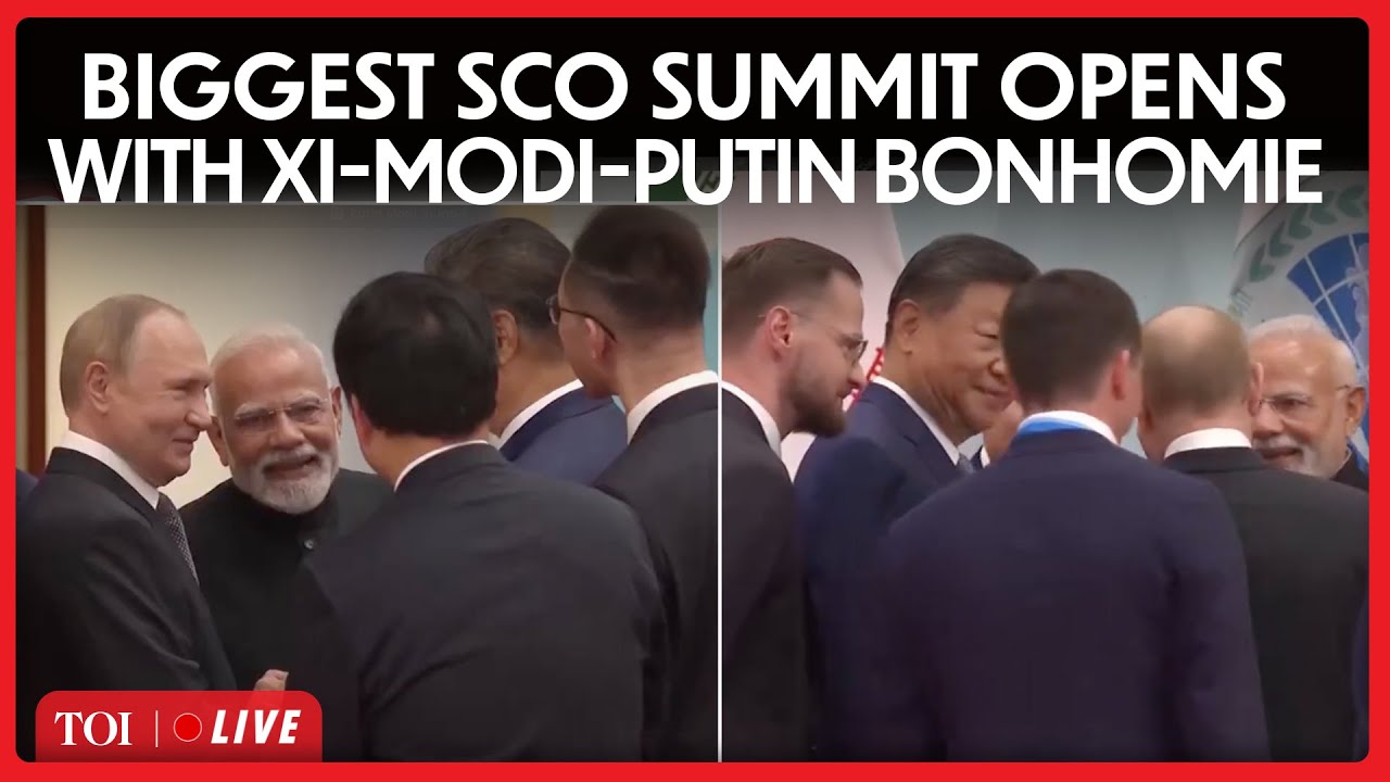 SCO Summit 2025 LIVE | Xi Welcomes &lsquo;Friends&rsquo; Modi & Putin, &lsquo;RATTLES&rsquo; Trump | Opening Ceremony