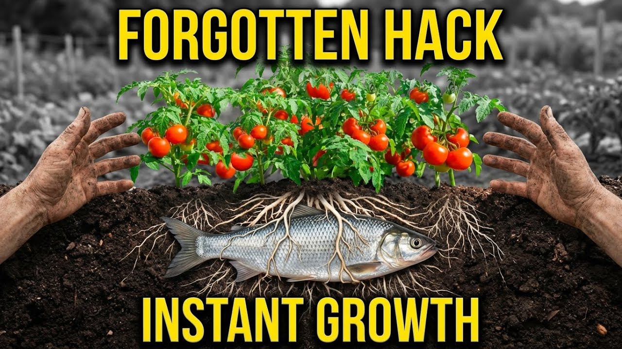 One Buried Fish Core Supercharges Your Garden For Months — Why Did We Forget This?