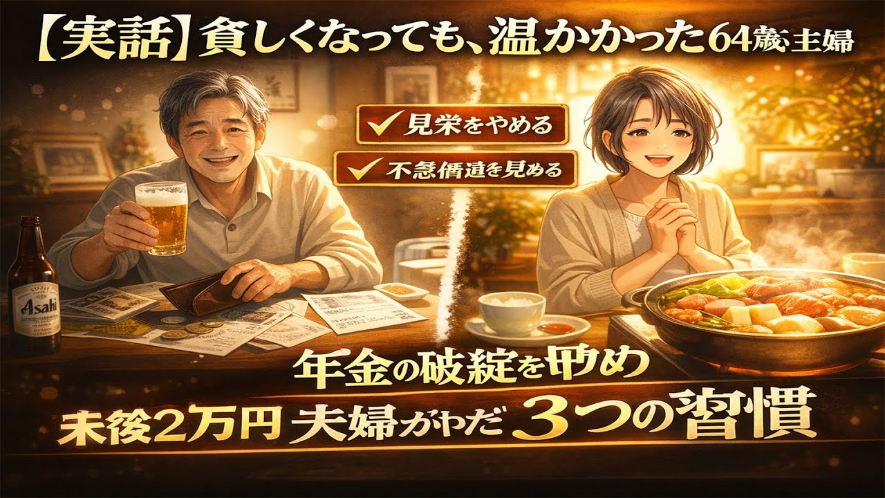 【実話】貧しくなっても、温かかった。年金13万円夫婦と「最後の鍋」が教えてくれたこと
