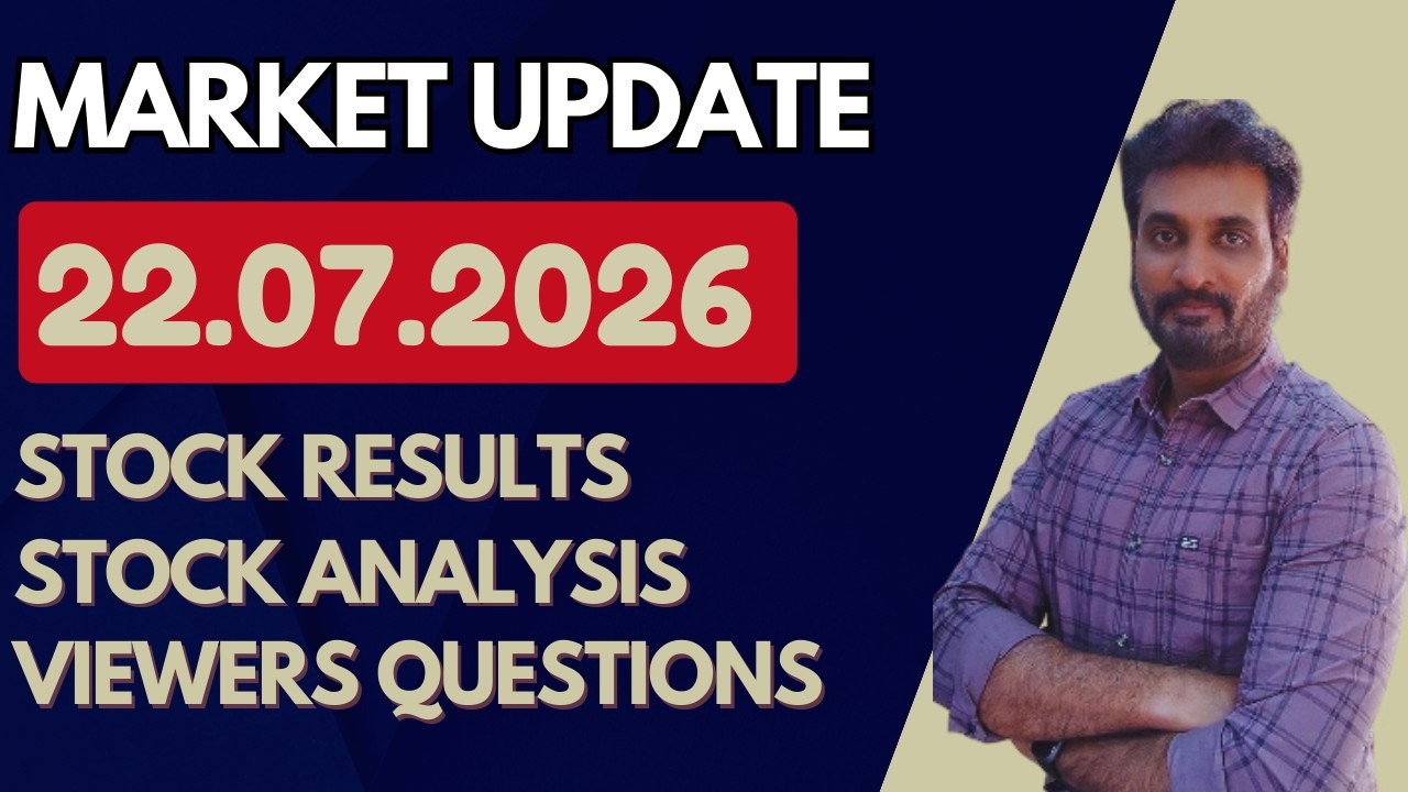 22.07.2026 Share Market Update| Stock Analysis, Results, Dividends and Important Data |MMM|TAMIL