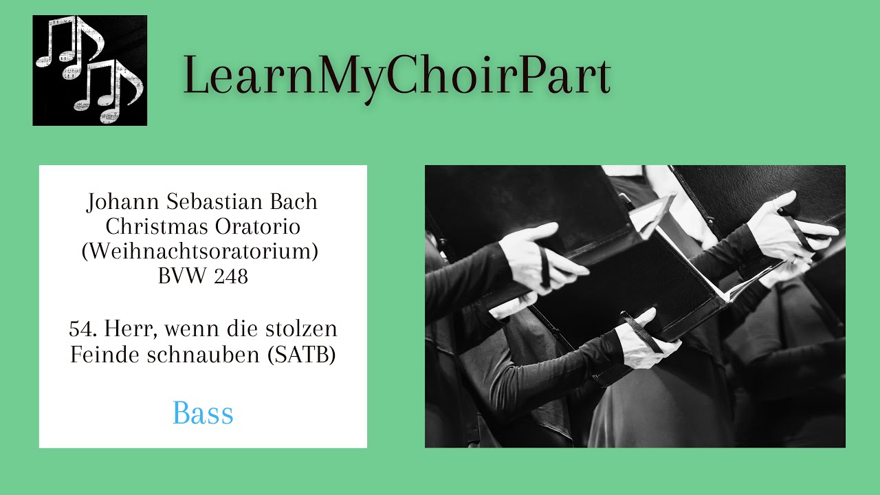 Christmas Oratorio - J.S. Bach - #54 