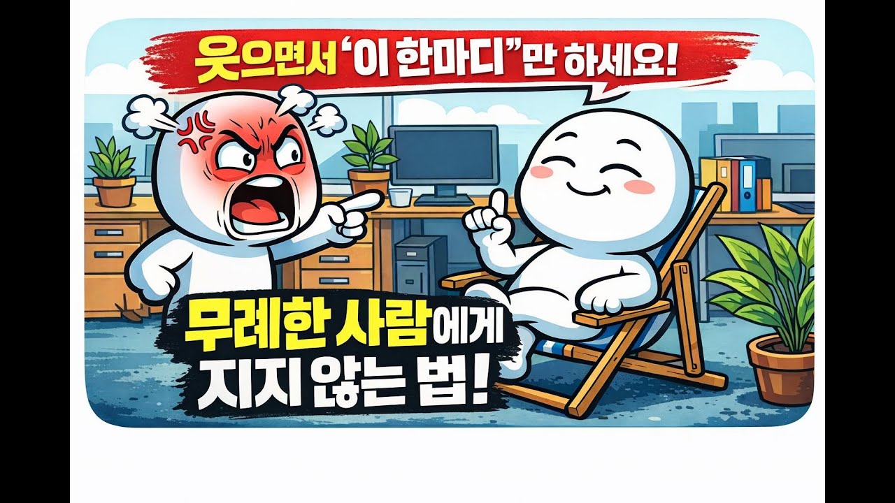 사람들은 왜 유독 당신에게만 무례할까?｜웃으며 반격하는 법