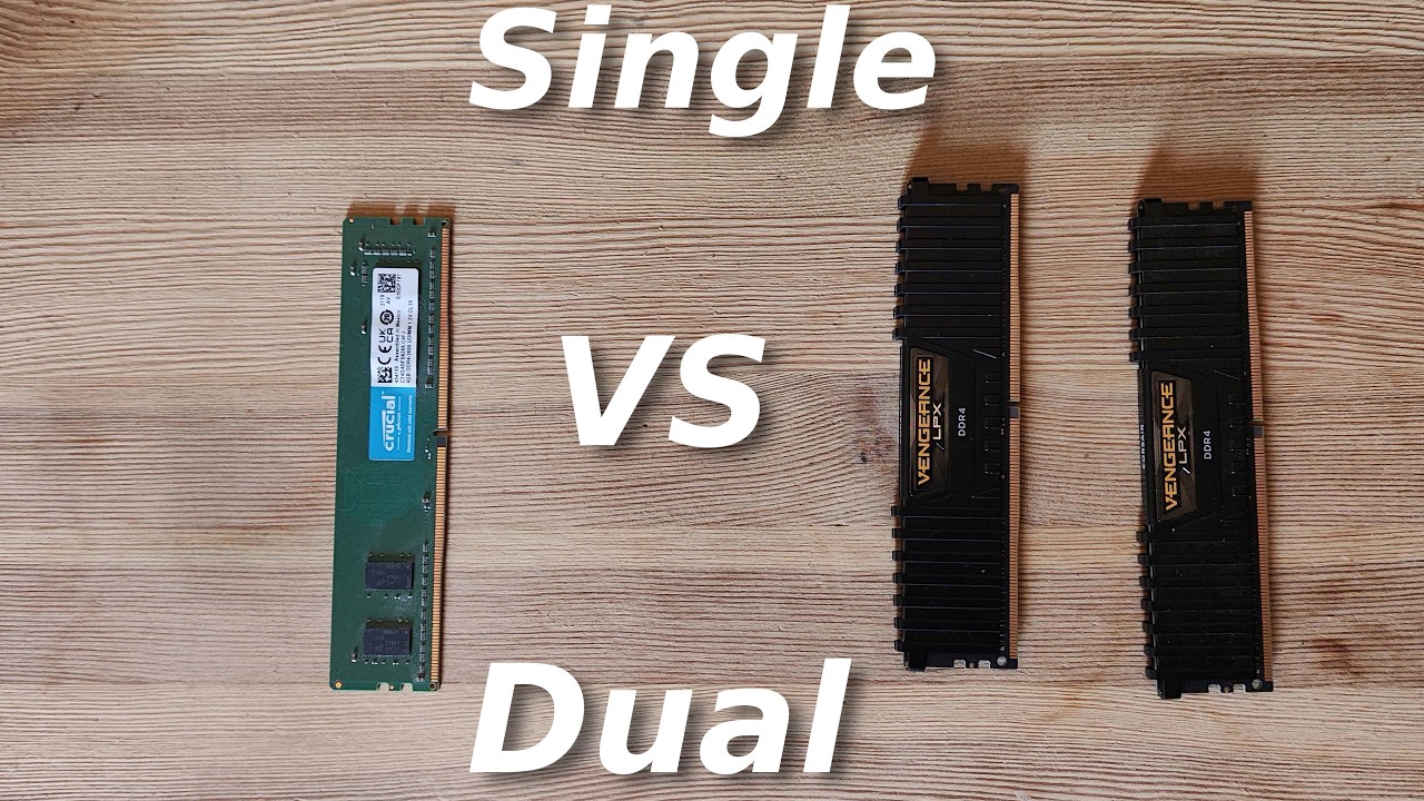 Single channel vs dual channel