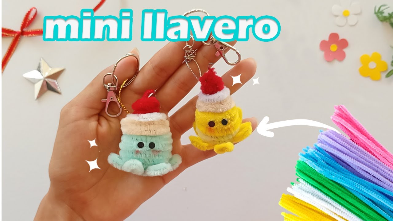 MIRA LO FÁCIL QUE ES!! 😍KEY CHAIN / hazlo tu mismo
