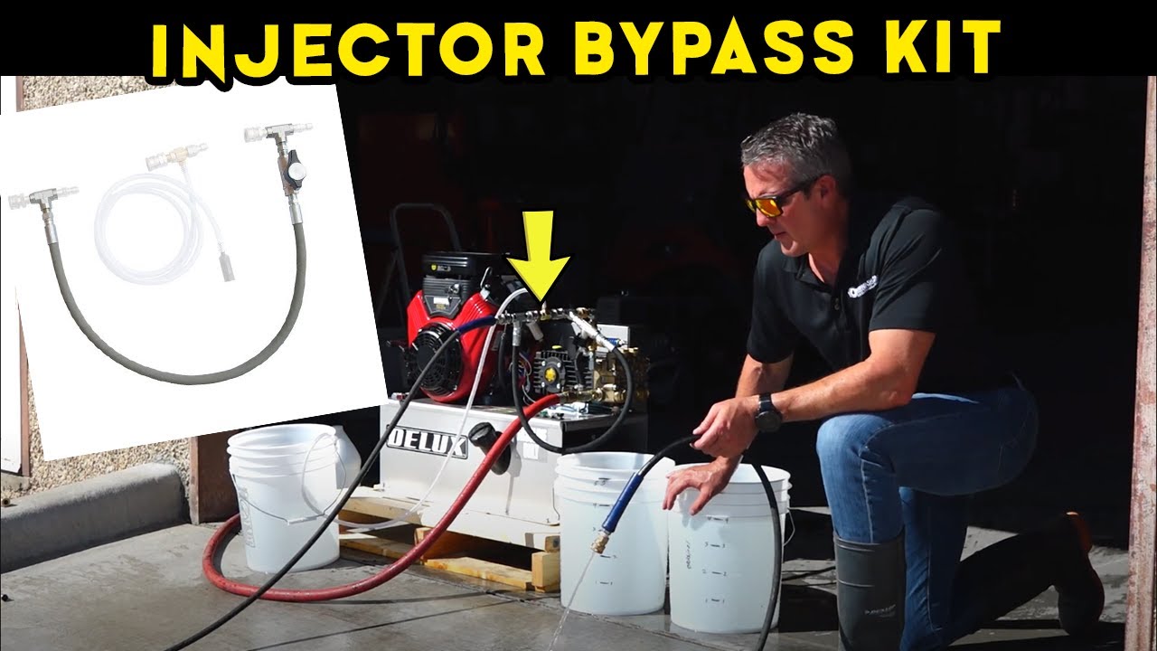 Injector Bypass Kits: How To Increase Flow & Reduce Rinse Time On Your Pressure Washing