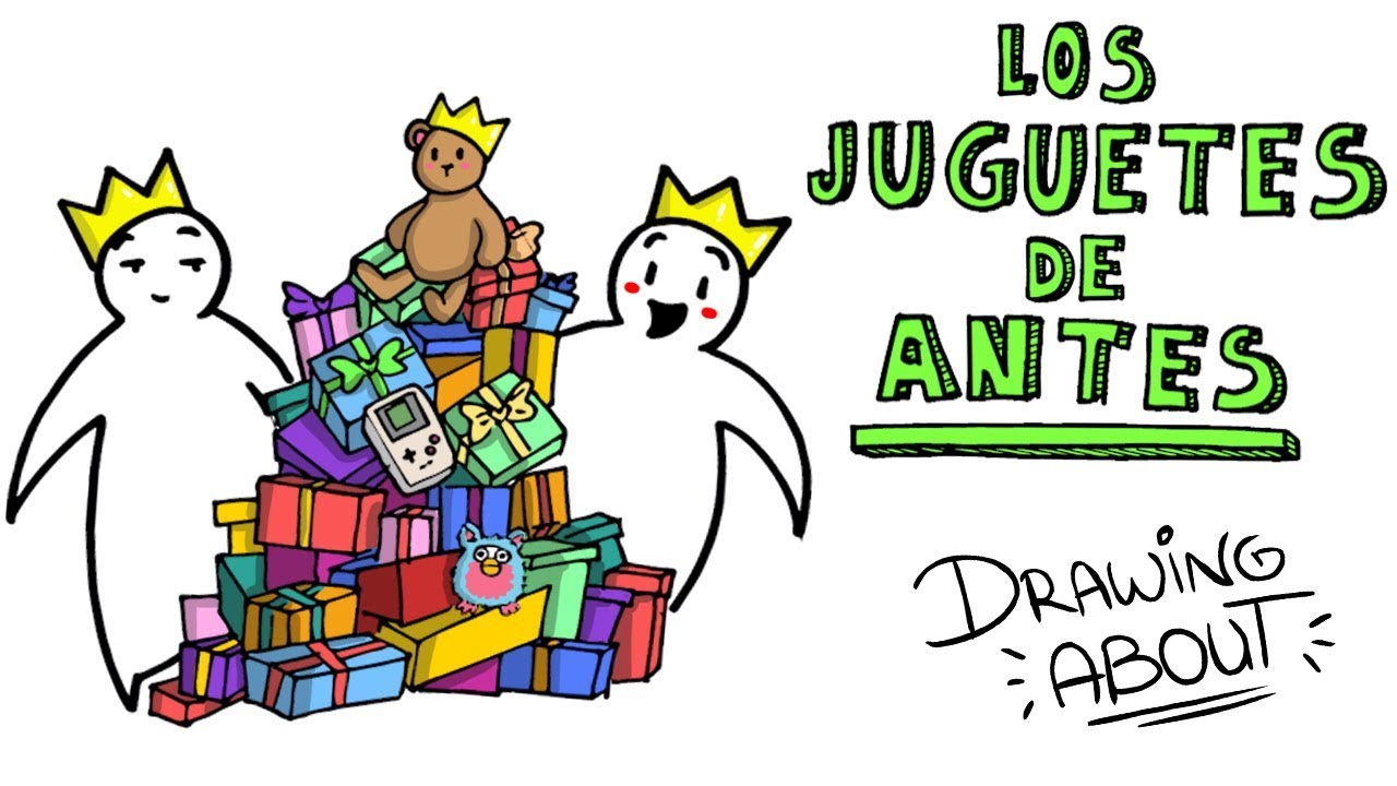 LOS JUGUETES DE ANTES  | Draw My Life (os enseñamos nuestros juguetes favoritos)