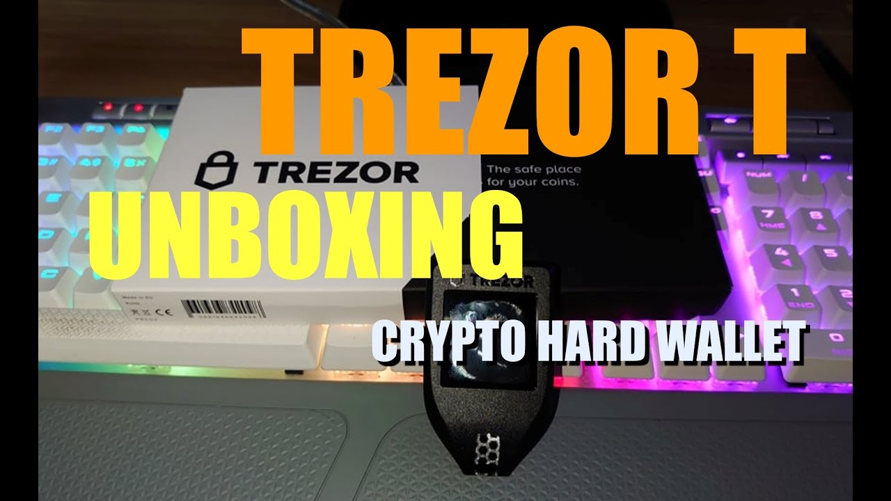TREZOR T WALLET - UNBOXING (CRYPTO HARDWARE WALLET)