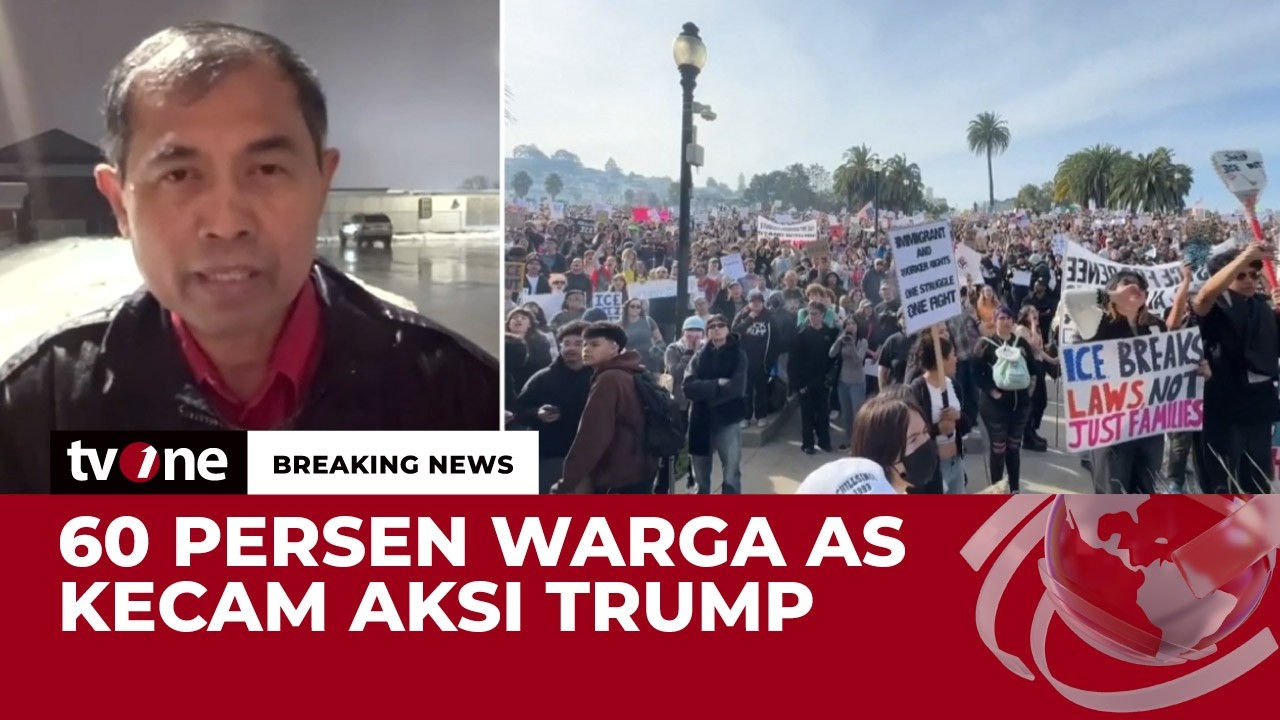 Publik AS Turun ke Jalan Tuntut Perang di Iran Segera Dihentikan | Breaking News