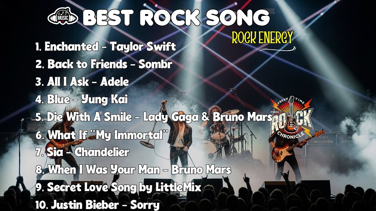 Top 10 Rock Songs That Made History 📜🔥 || enchanted - back to friends
