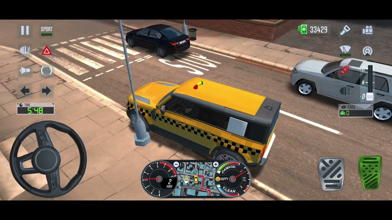 Today Difendar Driving Earring | Taxi Car Simulator evo | GAMERBOY UK14