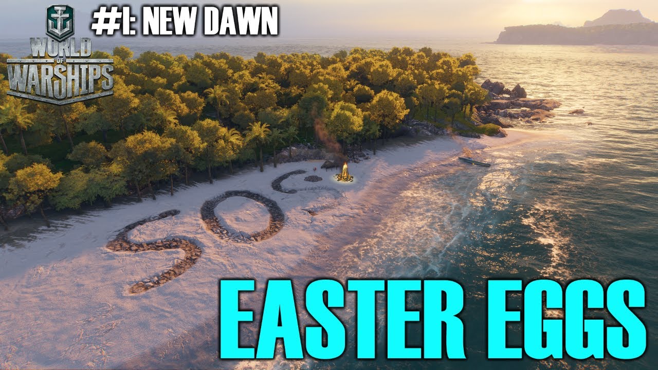 World of Warships Easter Eggs Ep.1 - New Dawn