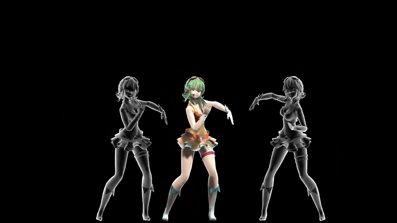Gumi Echo - MMD Hologram Ready