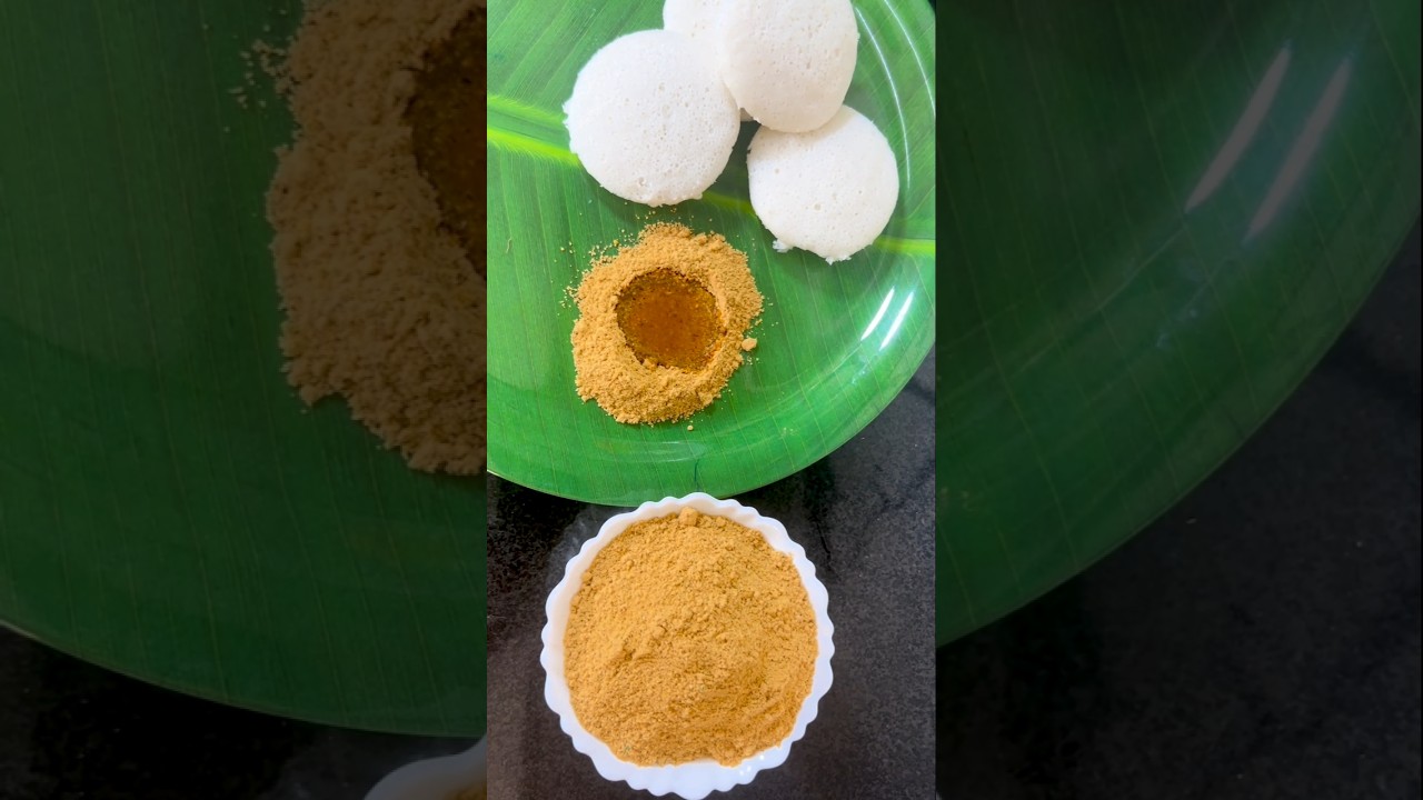 Ultimate Homemade Chutney Podi | Chammanthi Podi | Idli Podi Recipe #chutneypodi #shortsfeed #shorts