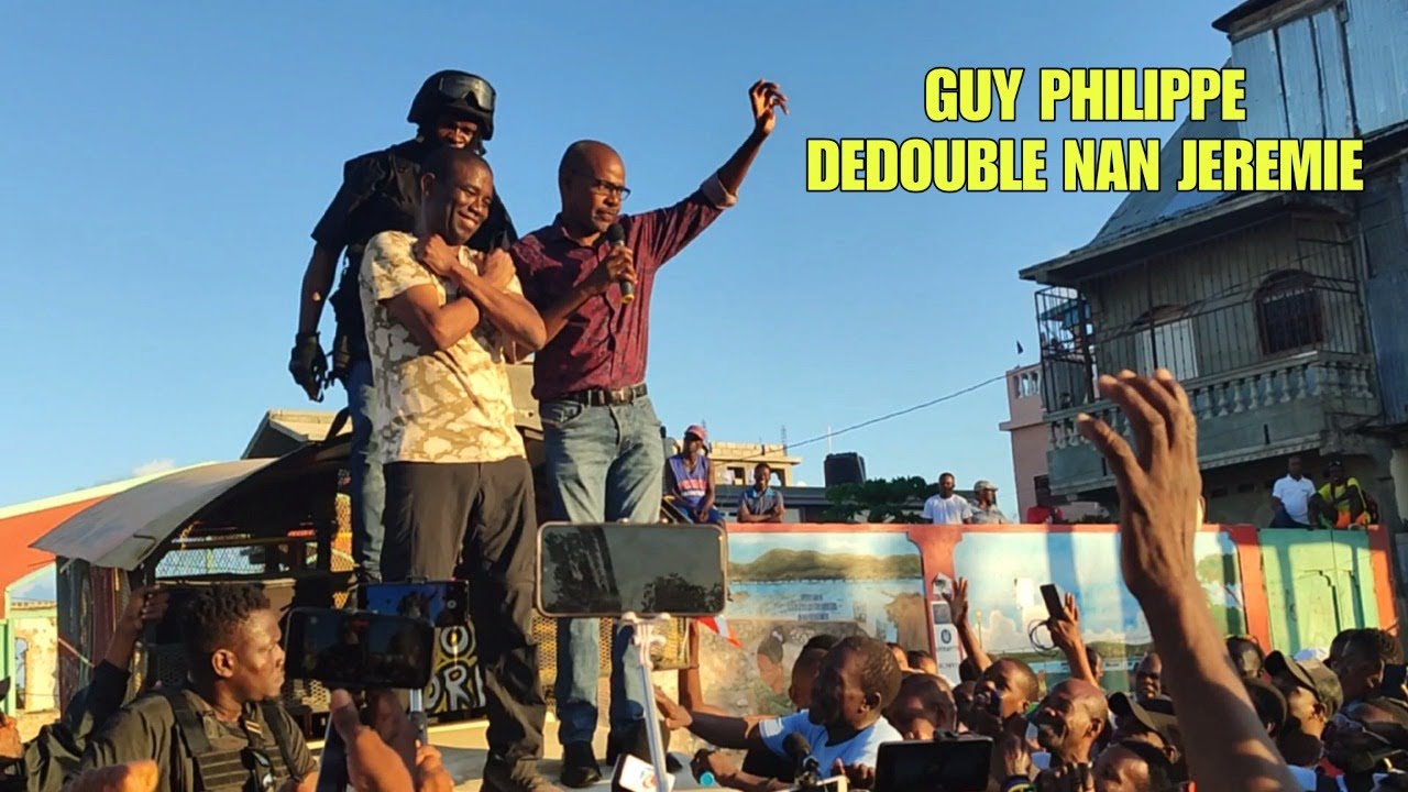 Guy Philippe Dedouble, e l Sakaje Tout Anndan PM Ariel ak Tout Blan an 