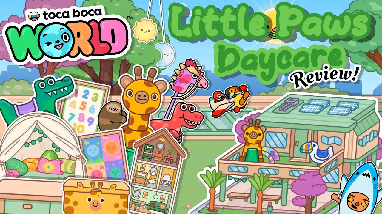 Обзор детского сада Little Paws!? | Toca Boca World (Уже в продаже!