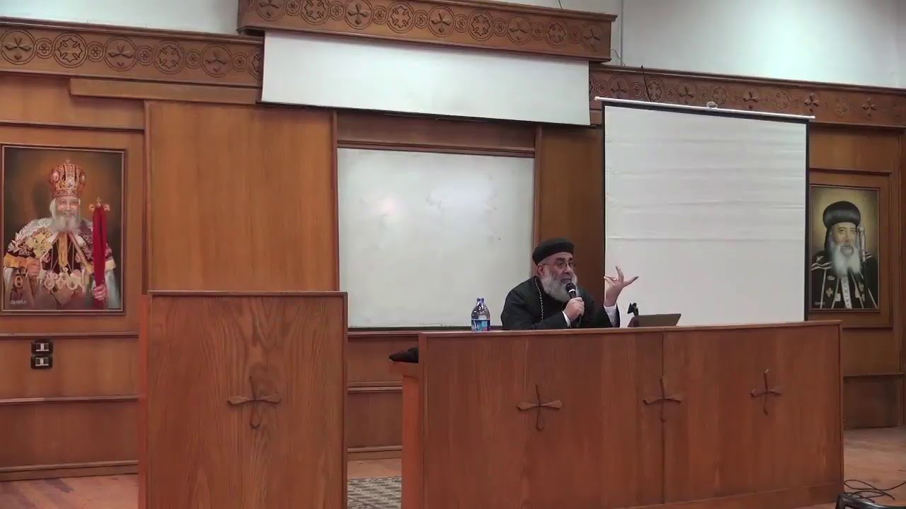 مركز تدريب خدام الشباب -القراءات الكنسيه جزء١ - ابونا موسي ابراهيم الاحد  24 2 2019