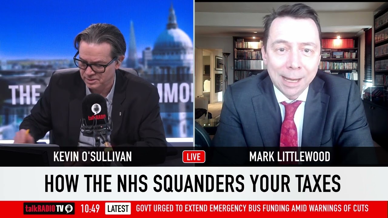 Mark Littlewood says the NHS is 