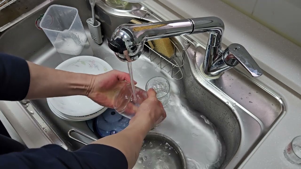 2026년 02월 11일 (수) 설거지  ( Washing dishes )  #asmr
