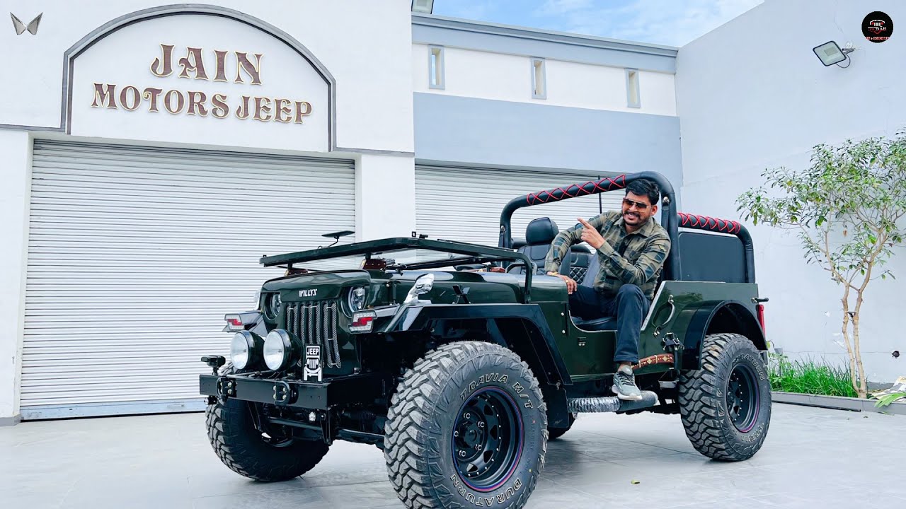 Modified Jeep Is Going To MAHARASHTRA 8199061161 Jain Motor’s Jeep