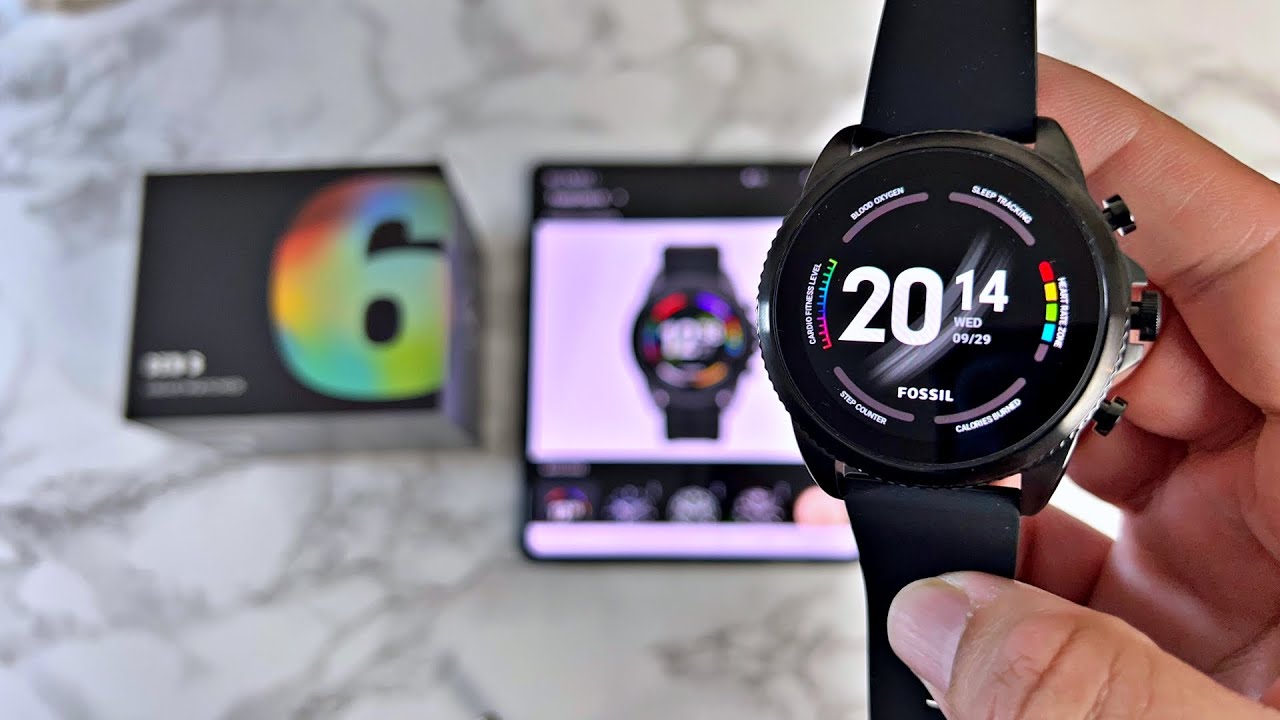 FOSSIL GEN 6 Smartwatch FIRST LOOK Tour - Wear OS by Google - Powerful Snapdragon 4100+