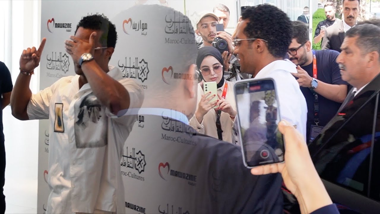 استقبال حار وحراسة مشددة... النجم محمد رمضان يصل إلى مهرجان موازين