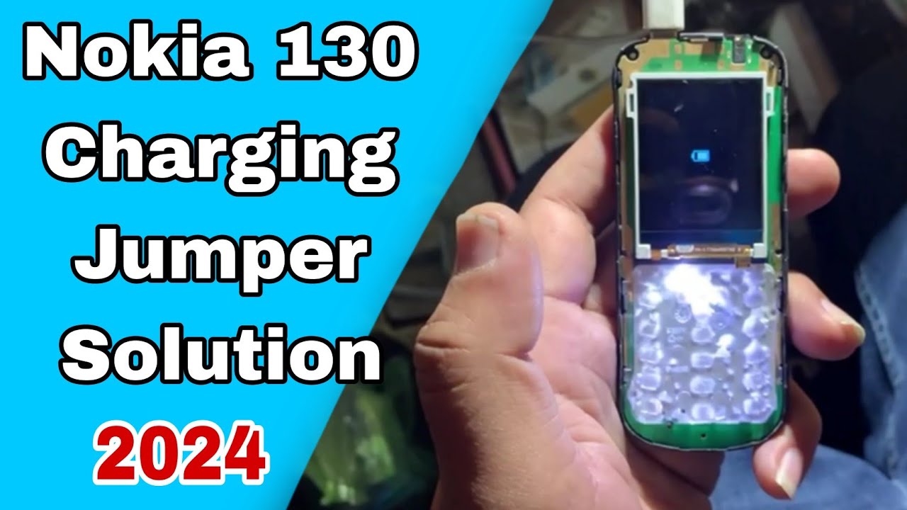 Nokia 130 TA-1017 Charging Jumper Solution | Nokia 130 Charging Ways 2024