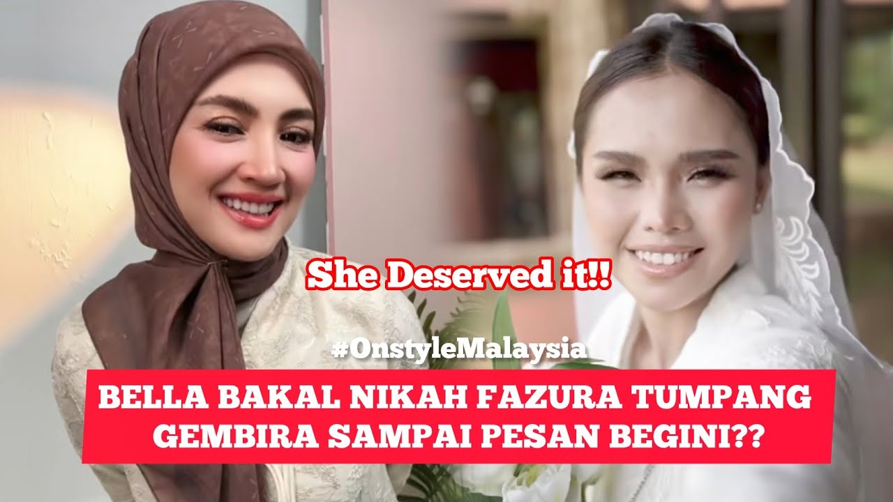 BELLA BAKAL NIKAH FAZURA TUMPANG GEMBIRA SIAP BERI PESAN INI?❤️❤️🩷✨