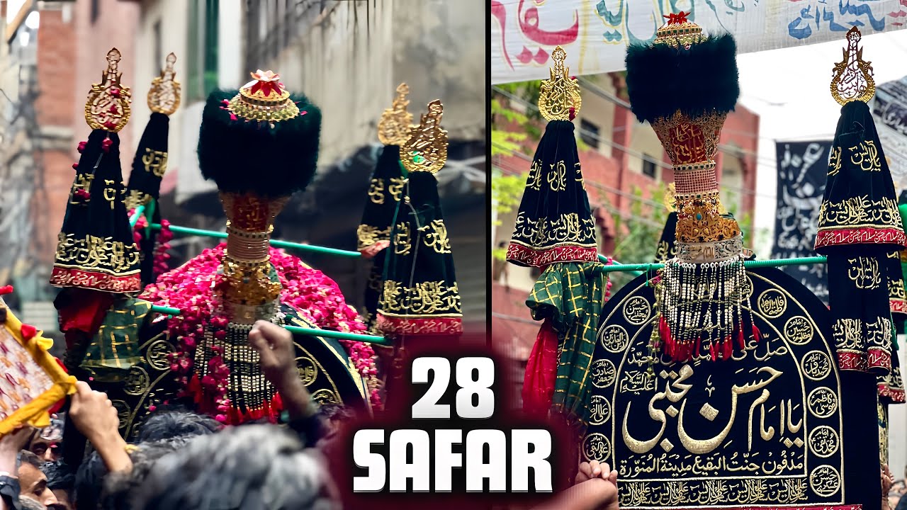 28 safar Markazi ziyarat taboot Imam Hassan Mujtaba (A:S) 😭 | Exams start hogay 🥲